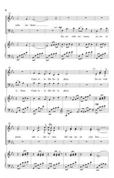 Come Into His Holy Place von John Parker 