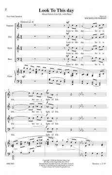 Look To This Day von Michael PattersonMichael Patterson 