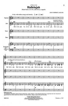 Hallelujah von Dan Forrest 