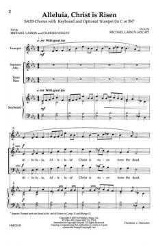 Alleluia, Christ Is Risen von Michael Larkin 