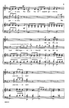 Lift Up, Lift Up Your Voices Now von Larry Shackley 