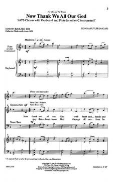 Now Thank We All Our God von Donna ButlerDonna Butler 