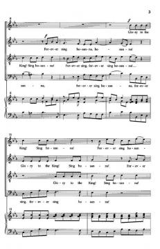 Glory To The King! Sing Hosanna! von Patrick M. Liebergen 