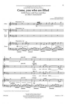 Come, You Who Are Filled von Gwen Mcleod HallGwen Mcleod Hall 