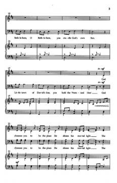 Bethlehem, O Bethlehem von Robert Lau 