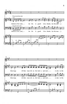 Give Thanks To The Lord For He Is Good von David Lantz III 