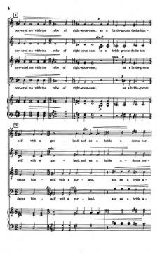 I Will Greatly Rejoice von Knut Nystedt 