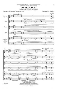 Over Havet von Dan Forrest 