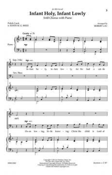 Infant Holy, Infant Lowly 