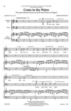 Come To The Water von Henry Hinnant 