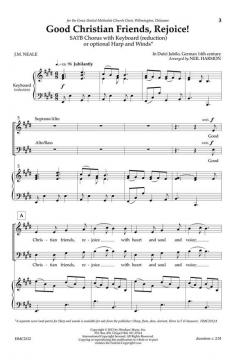 Good Christian Friends, Rejoice! von Neil Harmon 