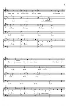 Prayer Of St Francis (Delgado Setting, A Cappella) von Allen Pote 