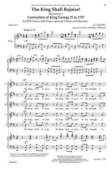 The King Shall Rejoice! von Andre Thomas 