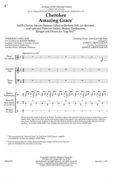 Cherokee Amazing Grace von James E. Green 
