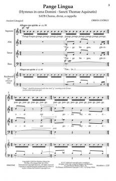 Pange Lingua von György Orban 