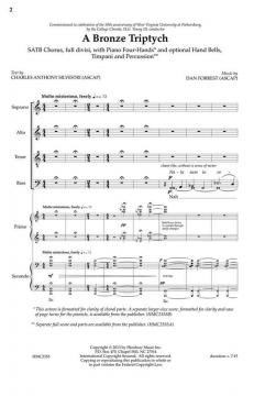 A Bronze Triptych von Dan Forrest 