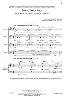 Long, Long Ago von Thomas Haynes Bayly 