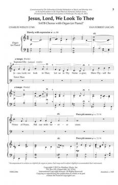 Jesus, Lord We Look To Thee von Dan Forrest 