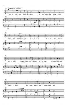 Concertato On Come, Ye Faithful, Raise The Strain von Arthur Seymour Sullivan 