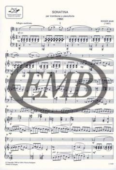 Sonatina von Istvan Bogar 