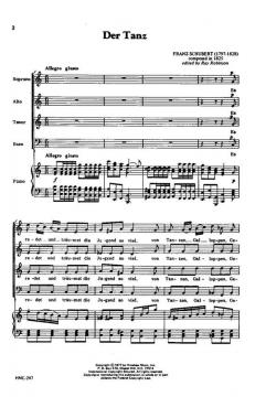 Der Tanz von Franz Schubert 