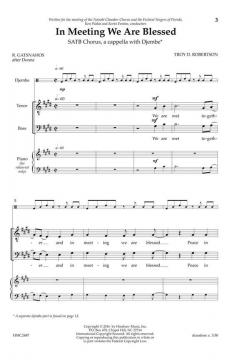 In Meeting We Are Blessed von Troy D. Robertson 