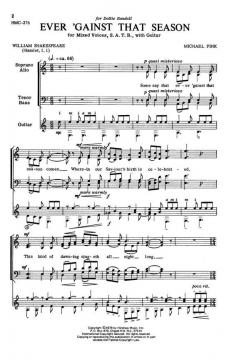 Ever 'gainst That Season von Michael Fink 