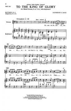 To The King Of Glory von Katherine K. DavisKatherine K. Davis 