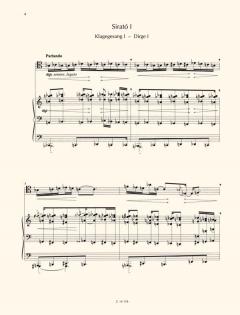 6 Pieces For Trombone And Piano von György Kurtag 