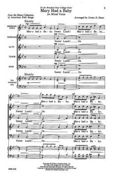 Mary Had A Baby von Cortez Reece 