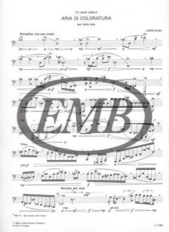 Aria di coloratura von Istvan Lang 