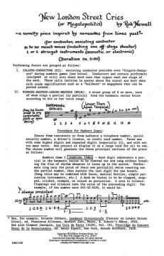 New London Street Cries von Rob NewellRob Newell 