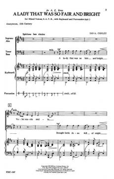 A Lady That Was So Fair And Bright von Ian CopleyIan Copley 