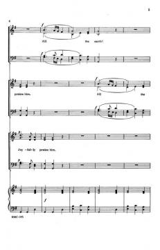 Psalm 100 von Heinrich Schütz 