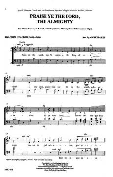 Praise Ye The Lord, The Almighty 