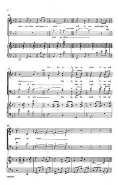 Meet And Right It Is To Sing von Alice Parker 