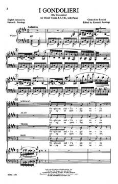 I Gondolieri (The Gondoliers) von Kenneth Jennings 