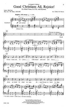 Good Christians All, Rejoice! 