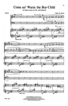 Come An' Warm The Boy-Child von Gilbert M. Martin 