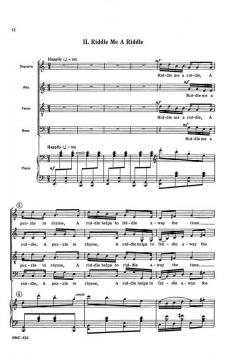 Two Nonsense Songs von Samuel Adler 