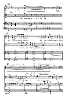 Forever I Will Sing von Mark Hayes 