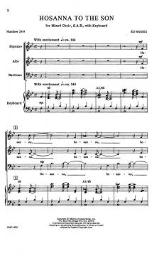 Hosanna To The Son von Ed Harris 