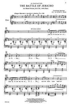 The Battle Of Jericho von Gerald Brown 