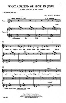 What A Friend We Have In Jesus 