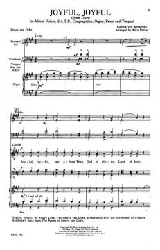 Joyful, Joyful von Ludwig van Beethoven 