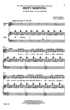 Misty Morning von Carl Nygard 