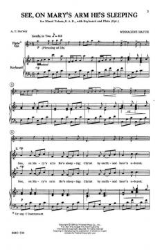 See, On Mary's Arm He's Sleeping von Winnagene Hatch 