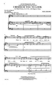 I Beseech You To Look von Paul Sjolund 