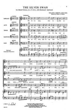The Silver Swan von Orlando Gibbons 