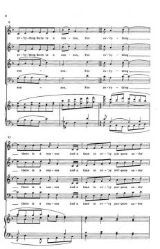 Seasons Of Time von Samuel Adler 